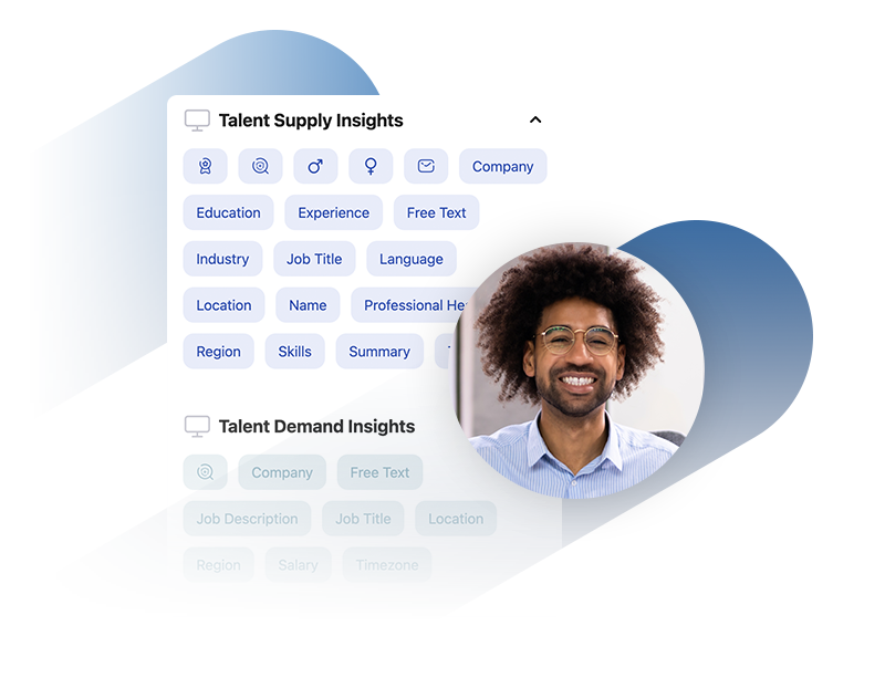 Talent supply and talent demand insights dashboard