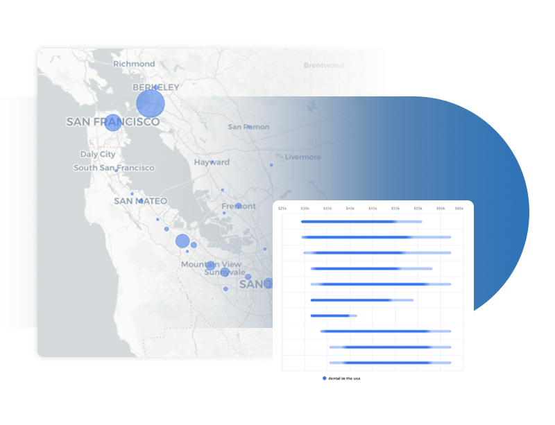 Claro Discovery tool in use displaying roles within a map of San Francisco 