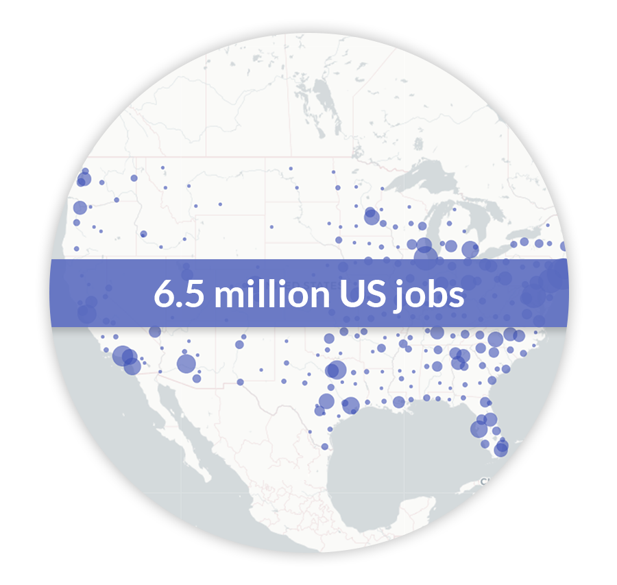 Claro January Jobs Report 2023 hero graphic open jobs